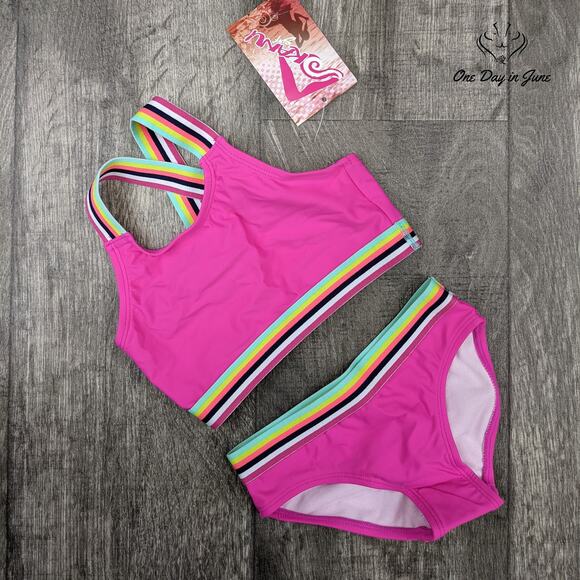 Kanu Surf Tanya UPF 50+ Beach Sport Bikini Swimsuit Size 5 - Picture 2 of 3